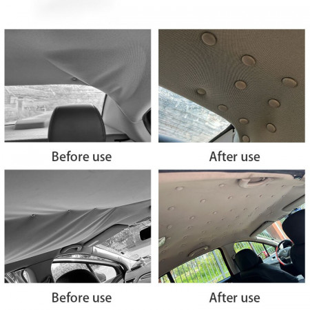 Kit 20 capse tapitate pentru reparatia plafonului auto, compatibil Audi, Skoda, BMW, VW, OPEL si alte modele, culoare Gri,