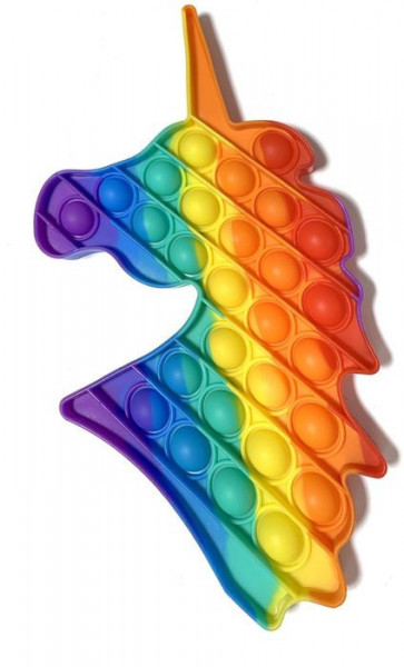 POP It Unicorn Jucarie Finger Curcubeu - Img 2