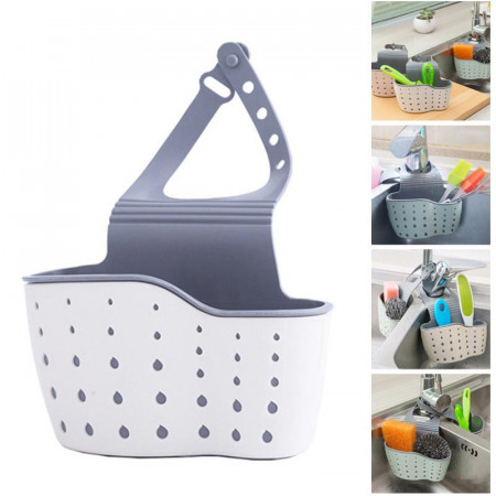 Suport/organizator pentru accesorii chiuveta, baie, bucatarie - Img 3