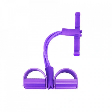 Banda elastica multifunctionala tonifiere brate /abdomen / piept / picioare Violet/Mov