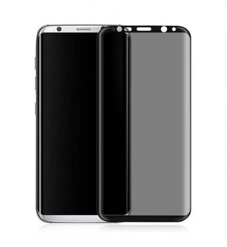 Folie de sticla 5D Samsung Galaxy S8 Plus, Privacy Glass , folie securizata duritate 9H