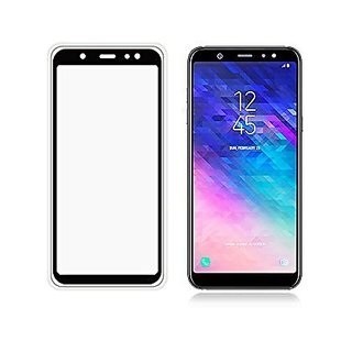 Folie de sticla Samsung Galaxy A6 Plus 2018, 10D FULL GLUE Negru - Img 2