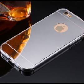 Husa Apple iPhone 6/6S, tip oglinda Silver - Img 2