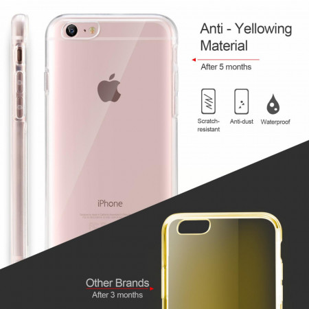 Husa Apple iPhone 6 Plus/6S Plus, FullBody Elegance Luxury 360º ultra slim Silicon TPU, acoperire fata spate - Img 4