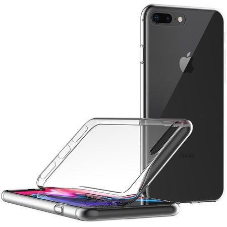 Husa Apple iPhone 7 Plus, TPU slim transparent - Img 2