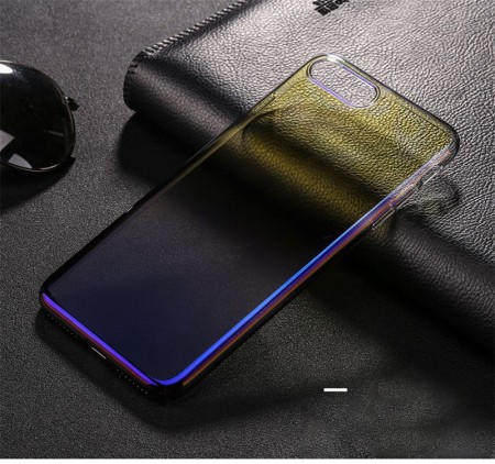 Husa Huawei P30 PRO, Gradient Color Cameleon Albastru-Galben - Img 3