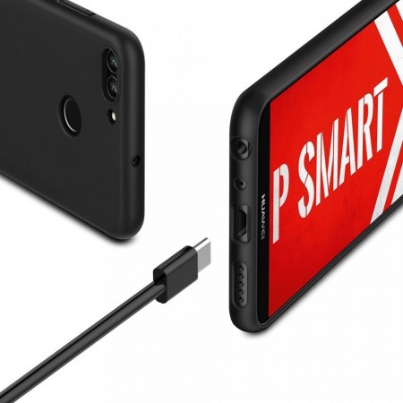 Husa pentru Huawei P Smart 2019, Perfect Fit , Silicon TPU Negru - Img 2