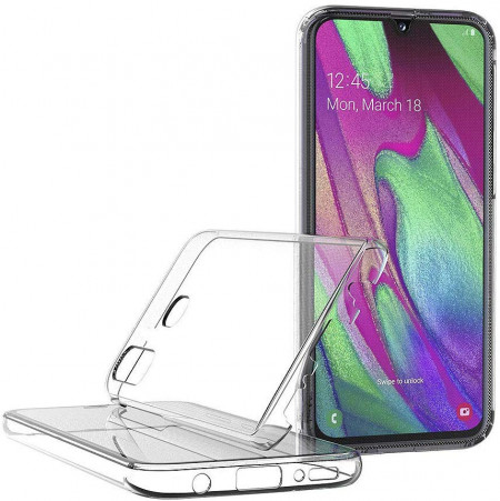 Husa Samsung Galaxy A40, FullBody Elegance Luxury ultra slim,Silicon TPU , acoperire completa 360 grade - Img 3