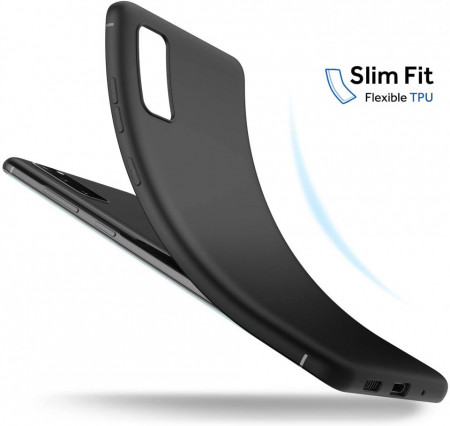 Husa Samsung Galaxy S20 Plus, slim antisoc Negru