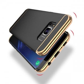 Husa Samsung Galaxy S8, Elegance Luxury 3in1 Negru - Img 4