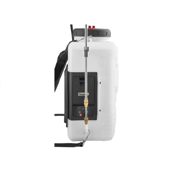 Pompa de stropit electrica Parkside Performance 20 V, PRDSP 20-Li 16 l, 2-6 bar presiune lucru, lance telescopica din otel inoxidabil, patru duze, fara baterie si incarcator