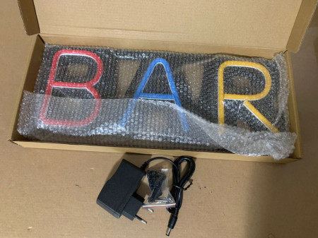 Reclama Luminoasa Neon LED "BAR" – Atrage Clientii si Creeaza Atmosfera Perfecta - Img 3