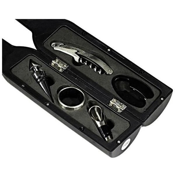Set Exclusiv 6 Accesorii pentru Vin – Eleganta si Rafinament intr-o Cutie Sticla - Img 2