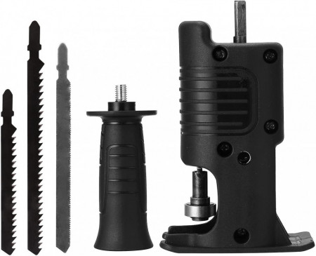 ADAPTOR DE FIERASTRAU LANCE PENTRU BORMASINA ELECTRICA, MULTIFUNCTIONAL, PORTABIL, CU 3 LAME - Img 2