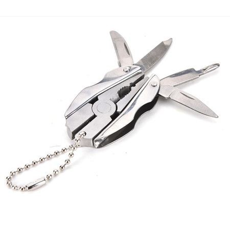 Breloc multifunctional Pro Steel - Patent, Pila, Cutit, Surubelnita - Img 2