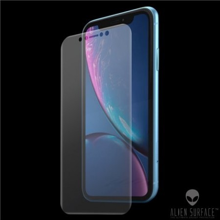 FOLIE ALIEN SURFACE HD, iPhone XR, PROTECTIE FATA,SPATE,LATERALE + ALIEN FIBER CADOU - Img 4