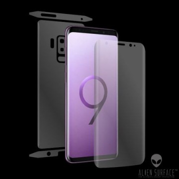 Folie Alien Surface HD, Samsung GALAXY S9 Plus, protectie ecran, spate, laterale + Alien Fiber Cadou - Img 2