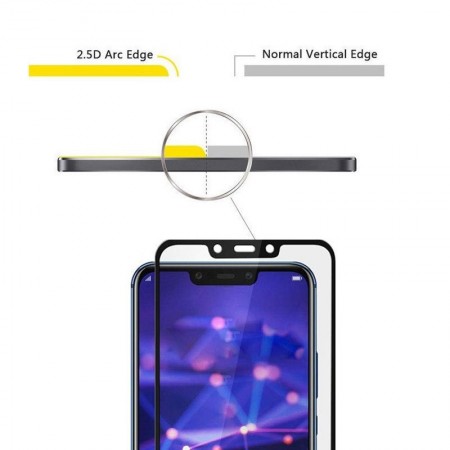 Folie de sticla Huawei MATE 10 LITE, 9D FULL GLUE Negru - Img 3
