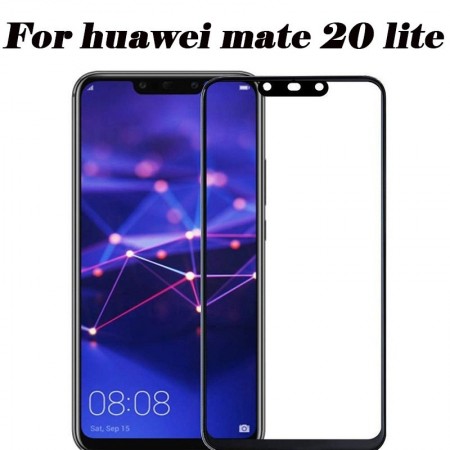 Folie de sticla Huawei MATE 20 Lite, 10D FULL GLUE Negru - Img 3