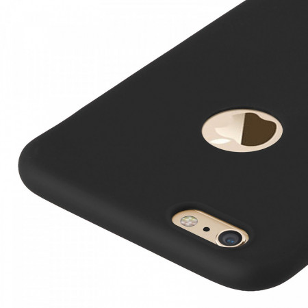 Husa Apple iPhone 6/6S, slim antisoc Black - Img 3