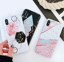 Husa Apple iPhone 7, Elegance Luxury Marble White TPU, husa cu insertii marmura alba - Img 2
