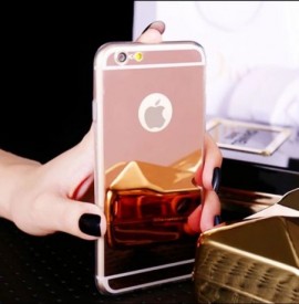 Husa Apple iPhone 7, Elegance Luxury tip oglinda Rose-Gold - Img 2