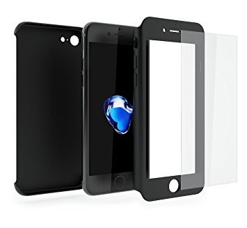 Husa Apple iPhone 8, FullBody Elegance Luxury Black