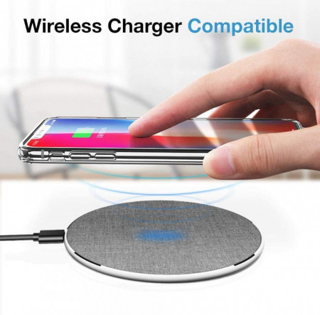 Husa Apple iPhone XS MAX, Silicon TPU slim Transparenta