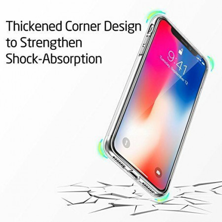 Husa Apple iPhone XS, Silicon TPU slim Transparenta - Img 4