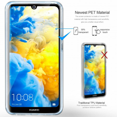 Husa Huawei Y7 2019, FullBody ultra slim,Silicon TPU , acoperire completa 360 grade - Img 2