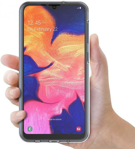 Husa Samsung Galaxy A10, FullBody Elegance Luxury ultra slim,Silicon TPU , acoperire completa 360 grade - Img 6