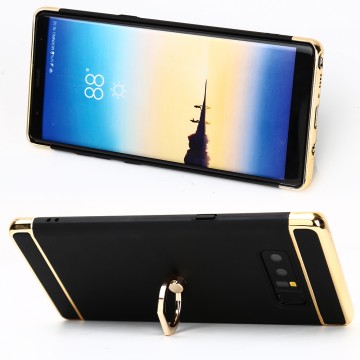 Husa Samsung Galaxy Note 8, Elegance Luxury 3in1 Ring Negru - Img 5