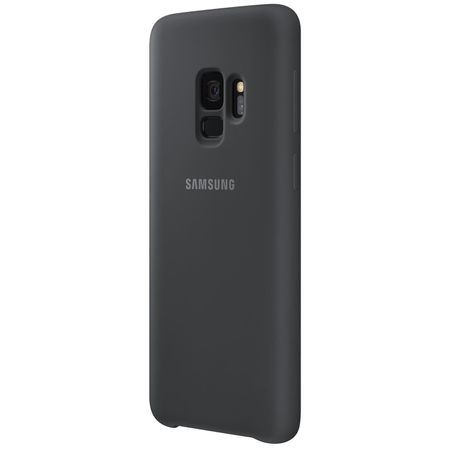Husa Samsung Galaxy S9, Silicon antisoc, Negru - Img 3