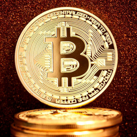 Moneda Bitcoin de Colectie &amp; Suvenir - Criptomoneda Aurie - Img 3