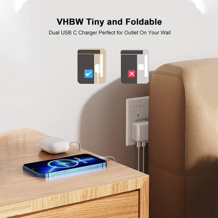 Set Incarcator Fast Charge 50W cu doua porturi pentru APPLE - Img 2