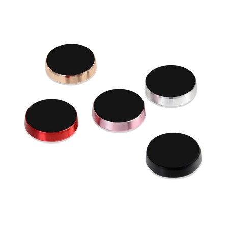 Suport auto magnetic de culoare neagra pentru telefoane mobile, prindere cu adeziv - Img 2