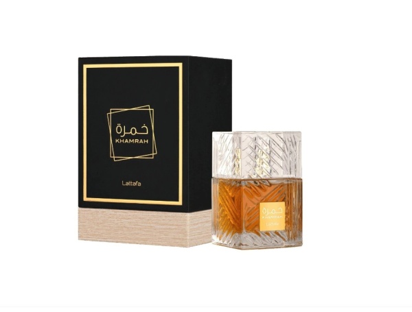 Apa de parfum Lattafa Khamrah, Unisex, 100 ml - Img 3