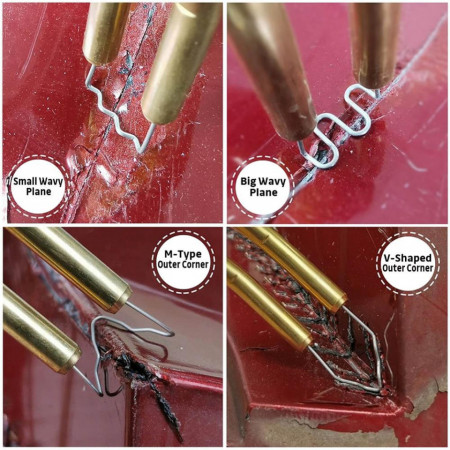 Aparat profesional pentru lipitsudat plastic, kit pentru repararea fisurilor din plastic, MyStyle®