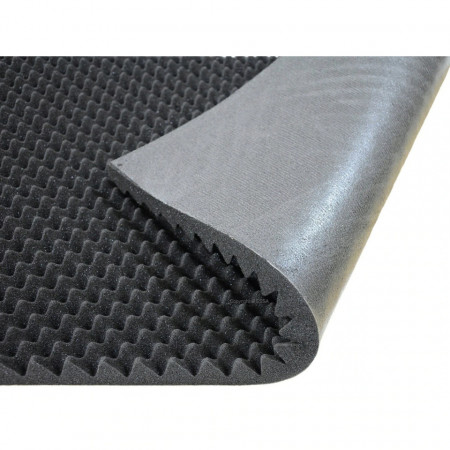Burete acustic &amp; izolator fonic pentru Studio / Home Cinema Autoadeziv 100x100x3 cm