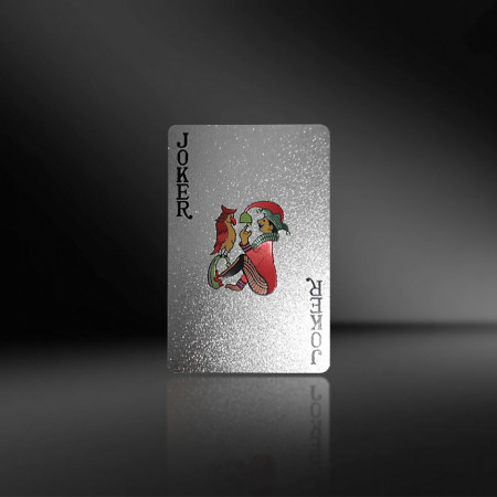 Carti de joc Silver Casino Poker, aspect Dolar $ - Img 5