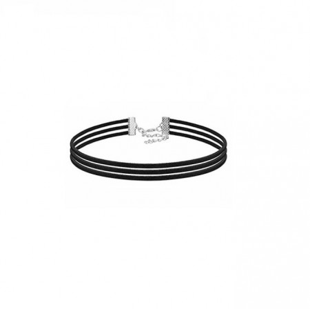 Choker Fashion Black MS - Colier elegant pentru gat - Black Delux