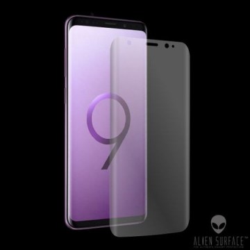 Folie Alien Surface HD, Samsung GALAXY S9 Plus, protectie ecran, spate, laterale + Alien Fiber Cadou - Img 3