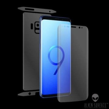 Folie Alien Surface HD, Samsung GALAXY S9, protectie ecran, spate, laterale + Alien Fiber Cadou - Img 2