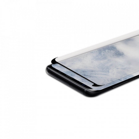 Folie de sticla Samsung Galaxy S8, Black case frendly Elegance Luxury - Img 3