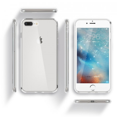 Husa Apple iPhone 7 Plus, FullBody ultra slim TPU , acoperire completa 360 grade - Img 4