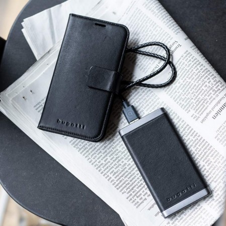 Husa Bugatti din piele naturala pentru iPhone XS MAX - Img 4