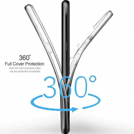 Husa Huawei Y7 2019, FullBody ultra slim,Silicon TPU , acoperire completa 360 grade - Img 3