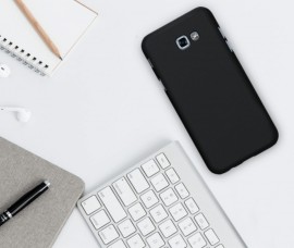 Husa Samsung Galaxy A5 2017, FullBody Elegance Luxury Black, acoperire completa 360 grade cu folie de sticla gratis - Img 2