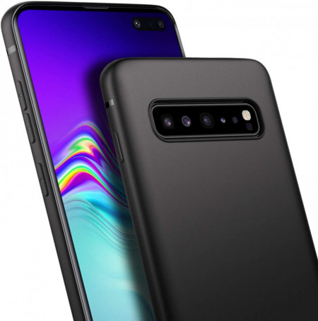 Husa Samsung Galaxy S10, slim antisoc Negru