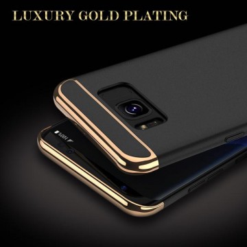 Husa Samsung Galaxy S8 Plus, Elegance Luxury 3in1 Negru - Img 2
